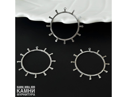 Основа мандалы солнцеобразная 12 лучей 40 мм, цена за штуку