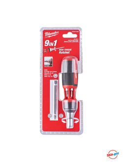 Отвертка универсальная с трещоткой 9 в 1 Milwaukee 4932471598