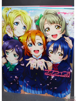 Оригинальный Арт Бук Love Live - TV Anime Official Book (Живая любовь! Проект «Школьный идол»)