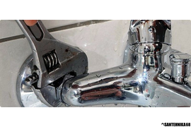 Установка, замена смесителя на кухне или в ванне