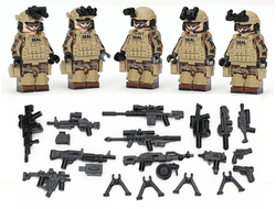 Отряд Seal с тяжелым вооружением