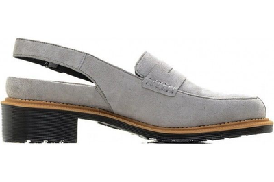 Босоножки Dr Martens замшевые серые