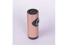 Панорамная WiFi видеокамера с углом обзора 180 на 110 градусов. Цвет розовая.