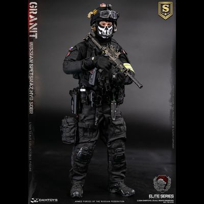 Спецназ МВД СОБР &quot;Гранит&quot; (специальная версия) - Коллекционная ФИГУРКА 1/6 RUSSIAN SPETSNAZ MVD SOBR GRANIT SPECIAL EDITION (78103S) - DAMTOYS