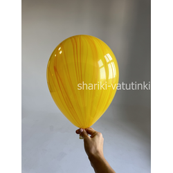 Шар агат желто-оранжевый (QYellowOrange)