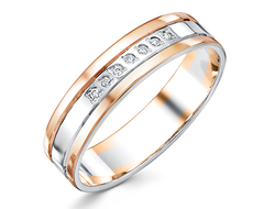 Обручальное кольцо 7-0151