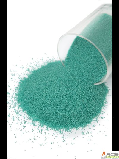 Насыпные свечи RosCandles зелёные "Эвкалипт" - 1 кг