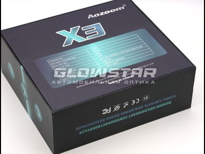Билед модули Aozoom X3 2024 3.0 дюйма, 2 чипа, 5500K, 12V, 70W/79W, крепление 3R (комплект, 2шт)