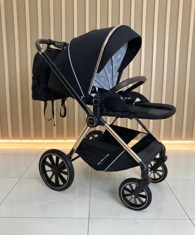 Детская коляска 3 в 1 Luxmom 733 Skyte Черный