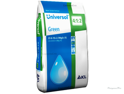 Удобрение Universol Green 100гр.  23-6-10 + Ме Для наращивания вегетативной массы, для декоративно-лиственных. (ручная фасовка)