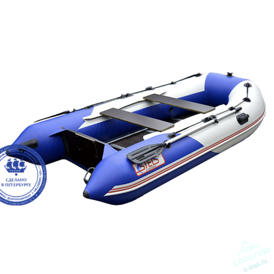 Лодка ПВХ Hunterboat Стелс 375New 2022