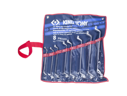 Набор накидных ключей, 6-23 мм, 8 предметов KING TONY 1708MR