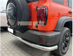 Защита заднего бампера угловая большая d76 для Tank 300 2023-