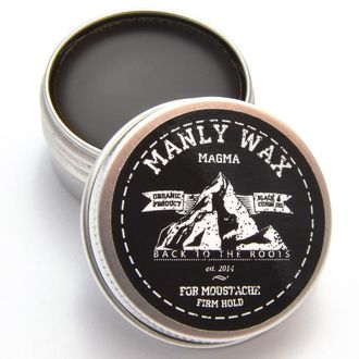 Жёсткий воск для усов MANLY WAX "black edition"