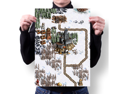 Плакат Герои меча и магии, Heroes of Might and Magic №10