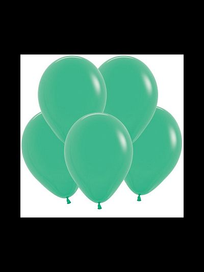 Воздушный шар с гелием "Зеленый пастель" 30 см