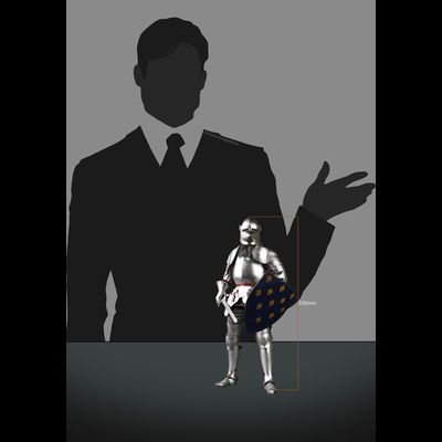 Французский рыцарь Столетней  войны (KNIGHT OF THE SPIRIT) - Коллекционная ФИГУРКА 1/6 scale SERIES OF EMPIRES (DIE-CAST ALLOY) (SE068) - COOMODEL