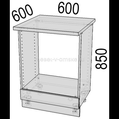 Стол кухонный Аляска НД-61 (600)