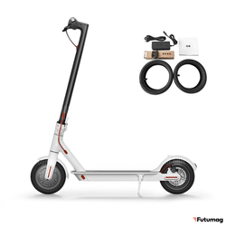 Электросамокат Xiaomi M365 NewGen 2.0 EU АКВАЗАЩИТА Белый