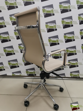 Кресло руководителя Everprof Rio M Экокожа Бежевый