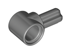 Technic, Axle and Pin Connector Hub with 1 Axle, Dark Bluish Gray (22961 / 6135014)