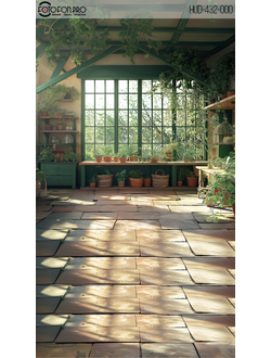 Фотофон виниловый «Солнечная оранжерея»