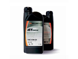 Моторное масло VILLARTEC 4T SNOW для 4-х тактных двигателей SAE W30 1 л (зимнее)