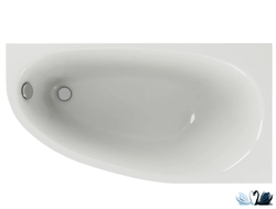 Акриловая ванна Aquatek Дива DIV170-0000003 170x90, асимметричная, правая купить в магазине Marysя