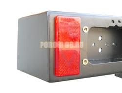 Задний силовой бампер серии Трофи на УАЗ Хантер 2003- (03.106.01)