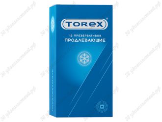 Презервативы Torex Продлевающие с бензокаином №12