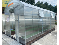 Теплицы прямостенные "ВАГОН". Ширина 4м