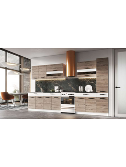 Кухня «Эра»  Дуб Горный  Модульная, Набор 2,8м (Эра)