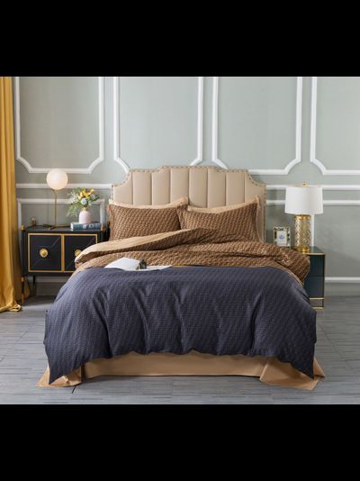 Постельное белье мако-сатин полутороспальное 150x200x1 180x230x1 50x70x1 70x70x1 TIS04-231