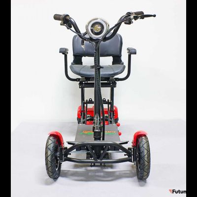 Трицикл GreenCamel Кольт 501 (36V 10Ah 2x250W) кресло Красный