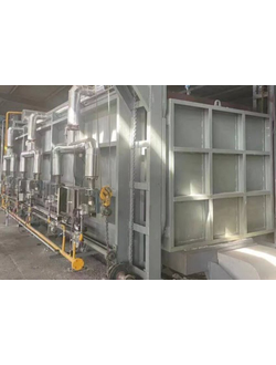 Газовая печь с выкатным подом для термообработки