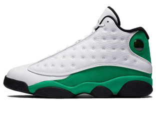 Black green jordan 13 hot sale