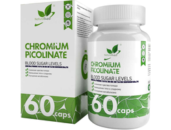 Пиколинат хрома (Chromium picolinate), 60 кап. (NaturalSupp)