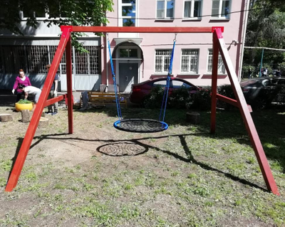 Качельный модуль "Гнездо" фото 6