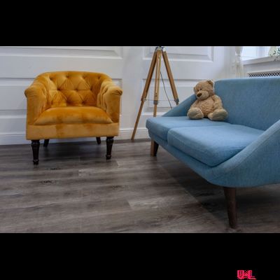 SPC ламинат Damy Floor Family Дуб Рустикальный Черный / Rustic Black Oak TCM369-7 43 класс толщина 4.0 мм с фаской замковый 2.635 м2