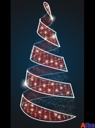 Светодиодная конусная Елка-спираль, 3,0 м 3,0 м