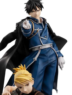Фигурка Рой Мустанг, Риза Хоукай (Roy Mustang, Riza Hawkeye Set)