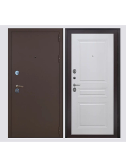 Дверь входная Классик М К2 Велютто Бьянко