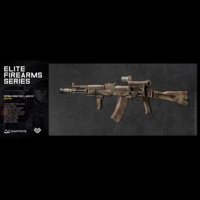 Автомат АК-105 1/6 AK105 SET SPETSNAZ ASSAULT RIFLE (EF007) - DAMTOYS