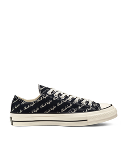 Кеды Converse Chuck 70 Signature c подписью черные низкие 167698c фото