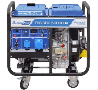 ДИЗЕЛЬ ГЕНЕРАТОР 5 кВт TSS SDG 5000EHA