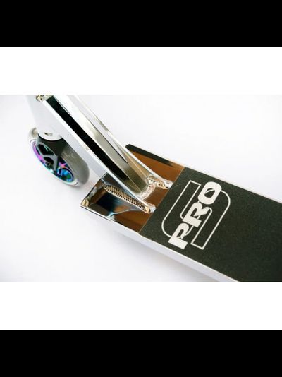 Самокат трюковый S-PRO хром