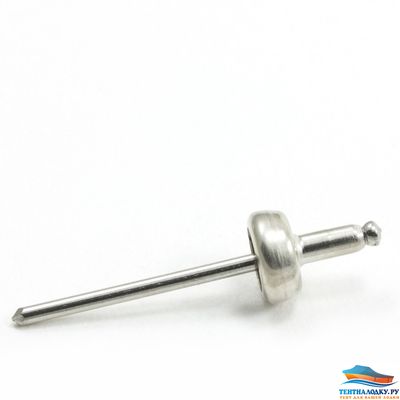 Деталь тентовой кнопки,   DOT нерж. - С с заклепкой