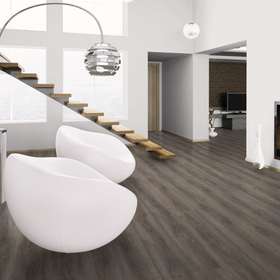 Виниловый пол Wineo 400 Wood XL Valour Oak Smokey DB00133 клеевой