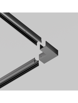 Коннектор угловой для профиля Elasity IP черный, O-TR001-AC90, Maytoni