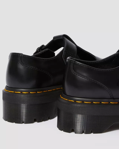 Dr Martens Bethan Polished Smooth Leather Platform